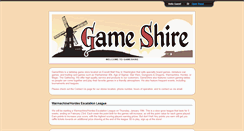 Desktop Screenshot of gameshirestore.com